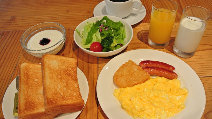 朝食メニュー「洋食」