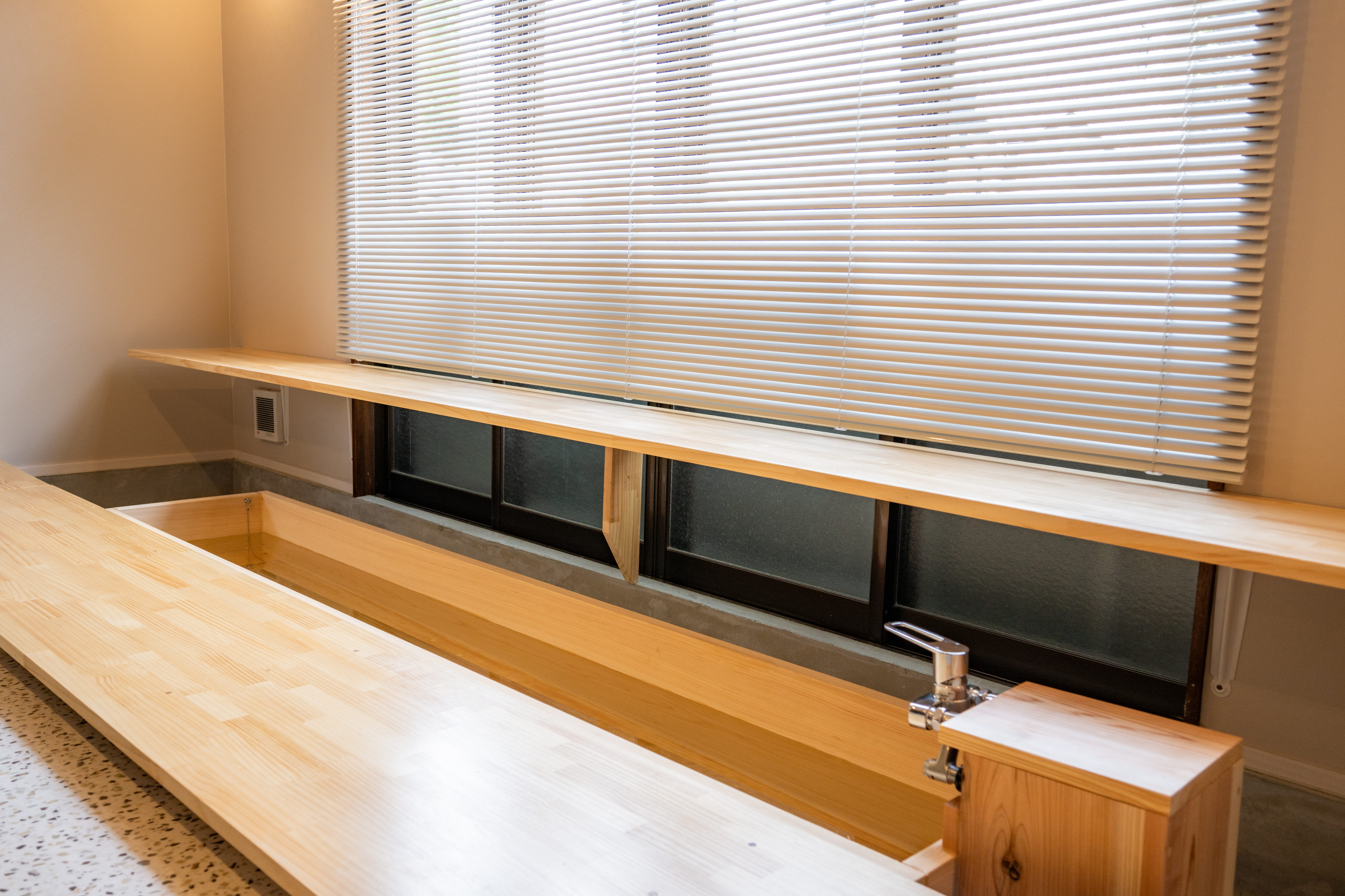 一棟貸し・足湯