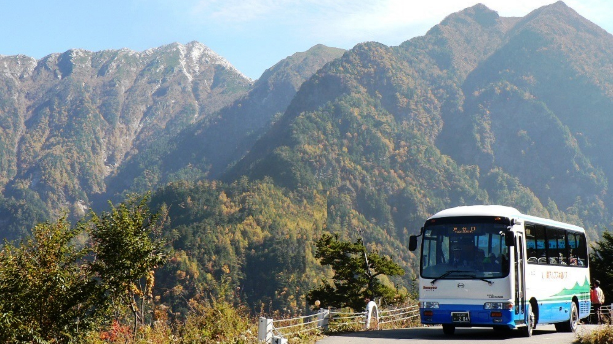 *【南アルプス林道バス】戸台パーク～北沢峠走行。仙丈ヶ岳など人気百名山の登山にご利用ください