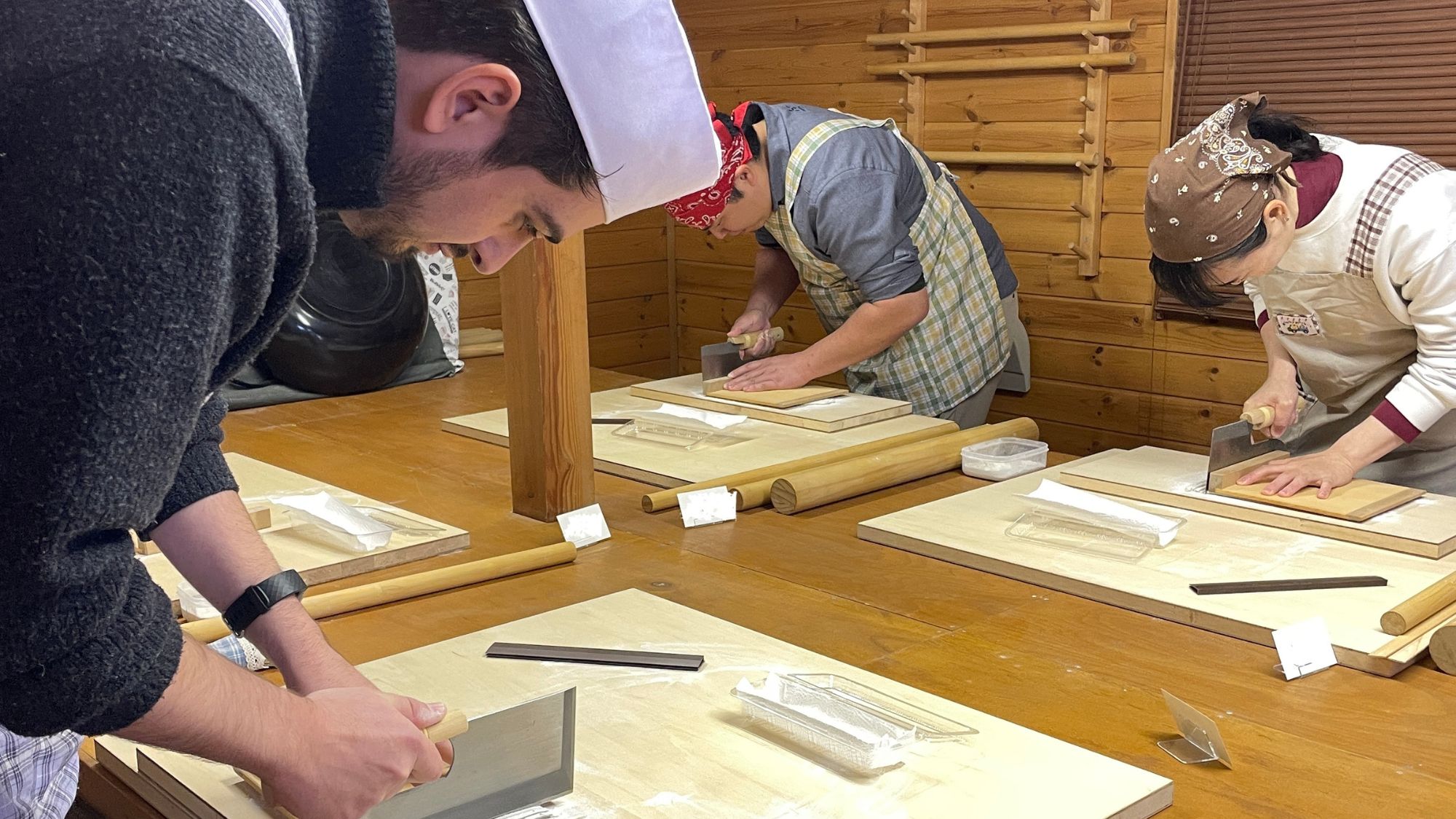 本格そば打ち体験