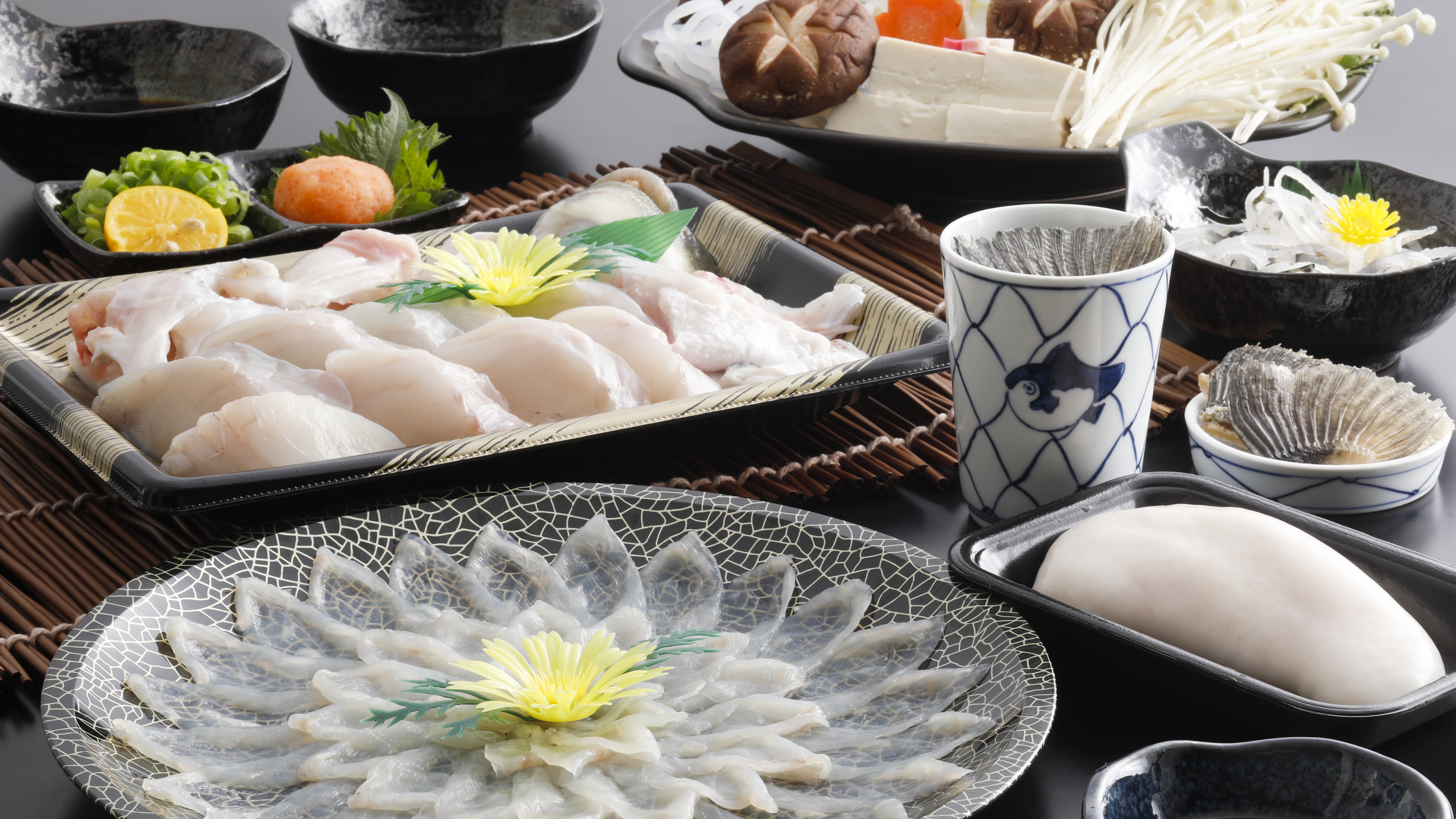 *【3年とらふぐフルコース】上質な旨みとぷりぷりの食感を、心ゆくまでご堪能ください。