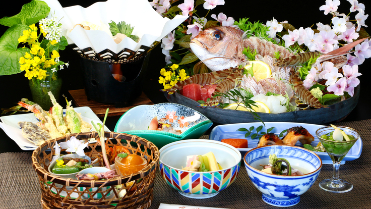 【松コース】鮮魚の豪華盛りと旬菜旬魚をふんだんに使用したグレードアップコースです＾＾♪