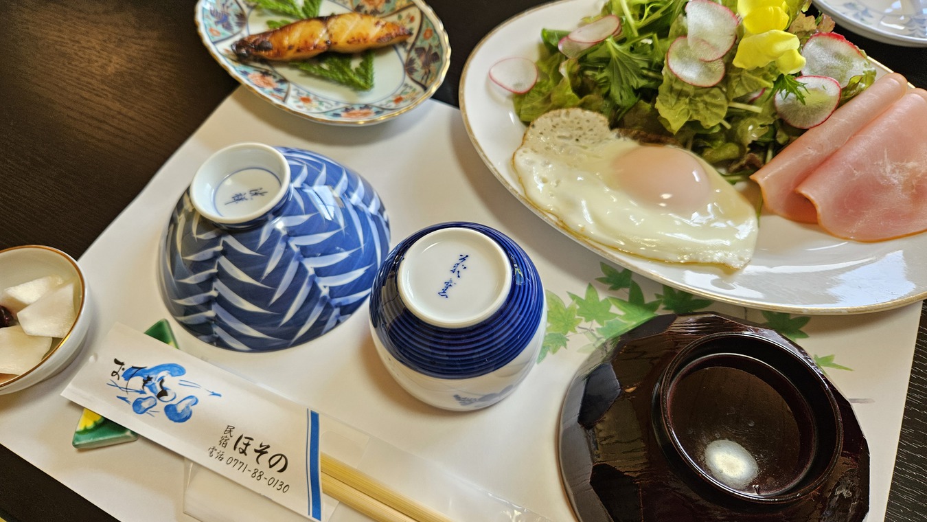 お泊り（朝食付き）