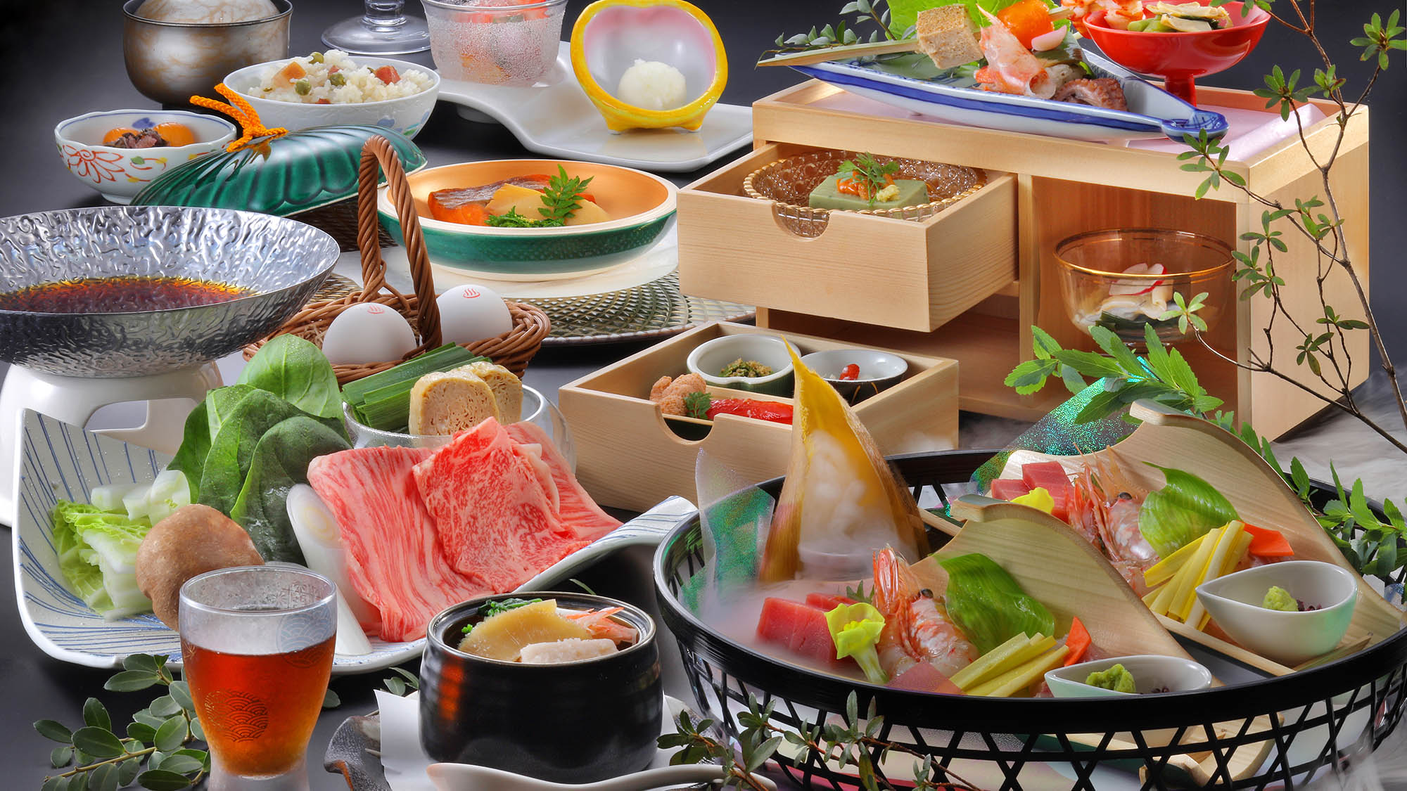 【スタンダード懐石】ご夕食 一例