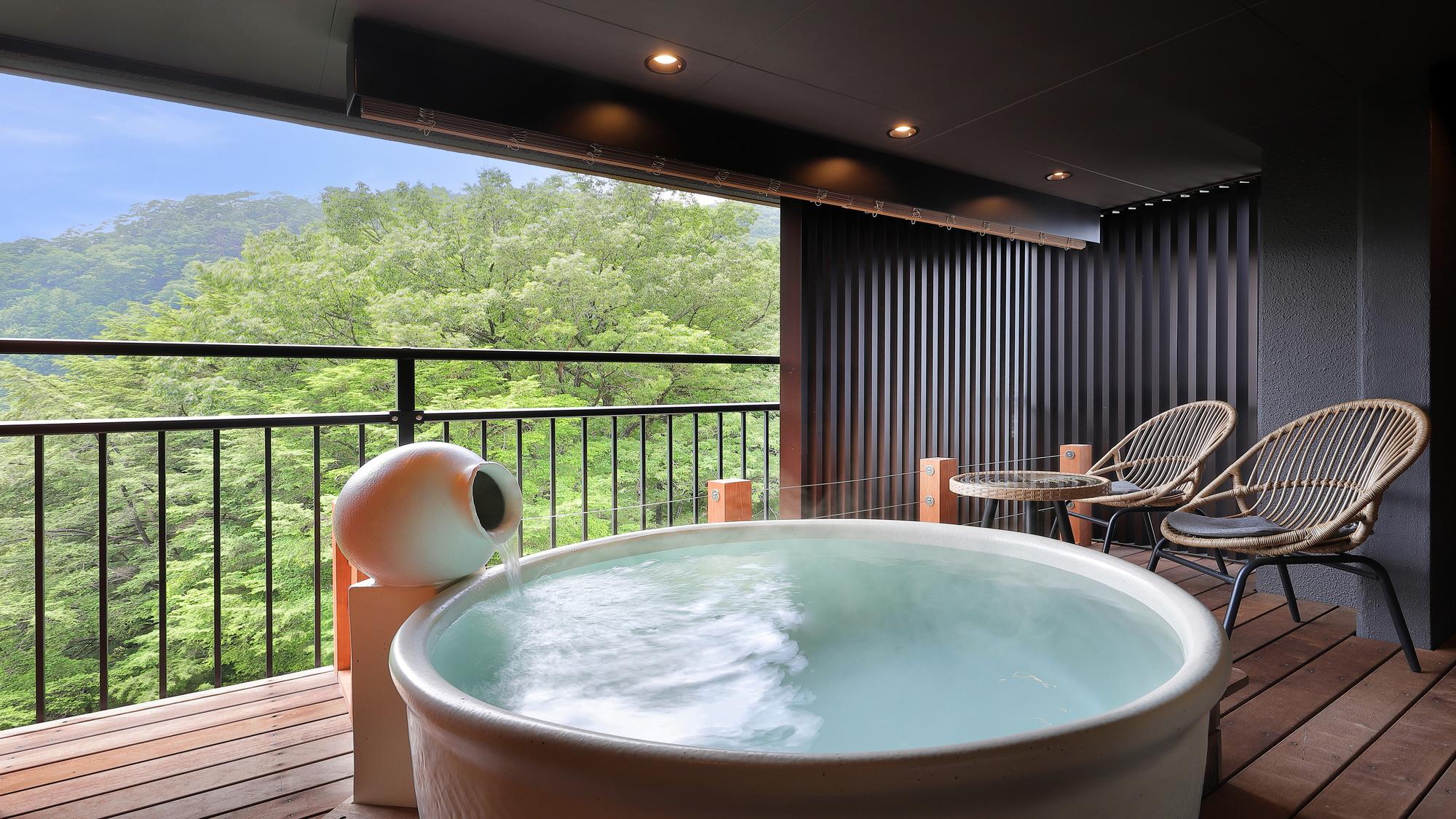 露天風呂付和洋室「梔の間」