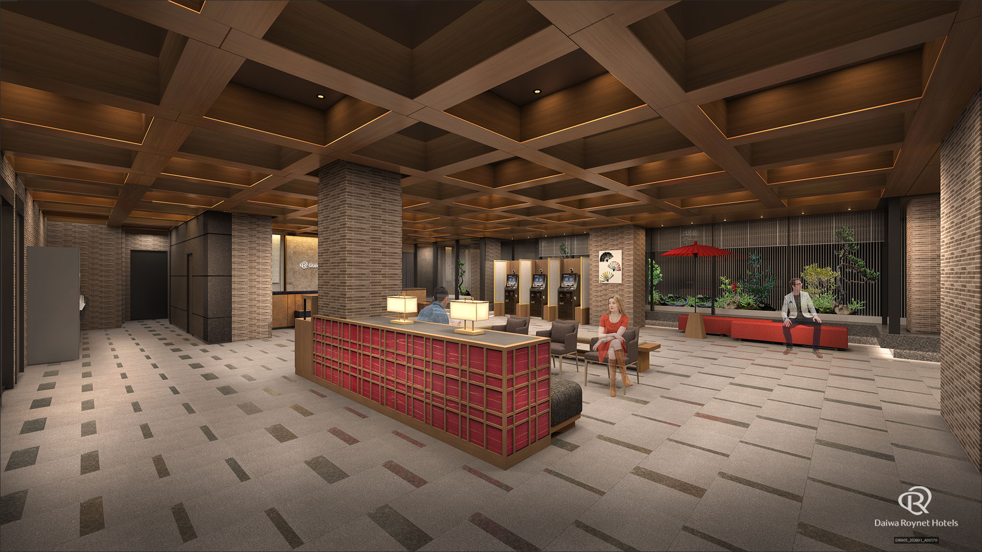 ロビー　※2026年3月14日改装後イメージ