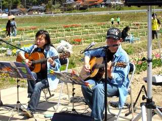 ちゅうりぷ祭りのコンサート