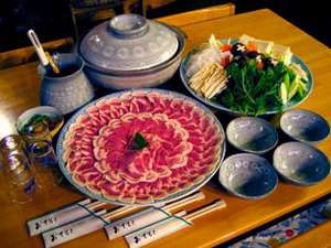豚シャブ料理