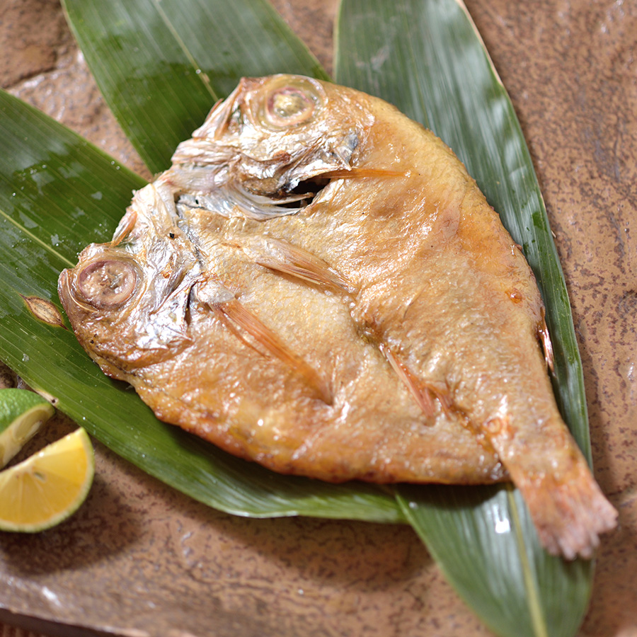 のどぐろの灰干し調理一例