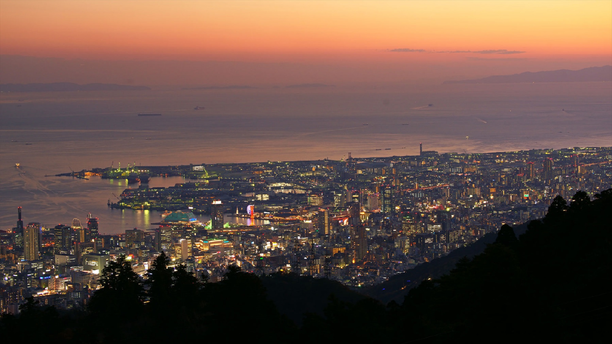 六甲山からの夜景