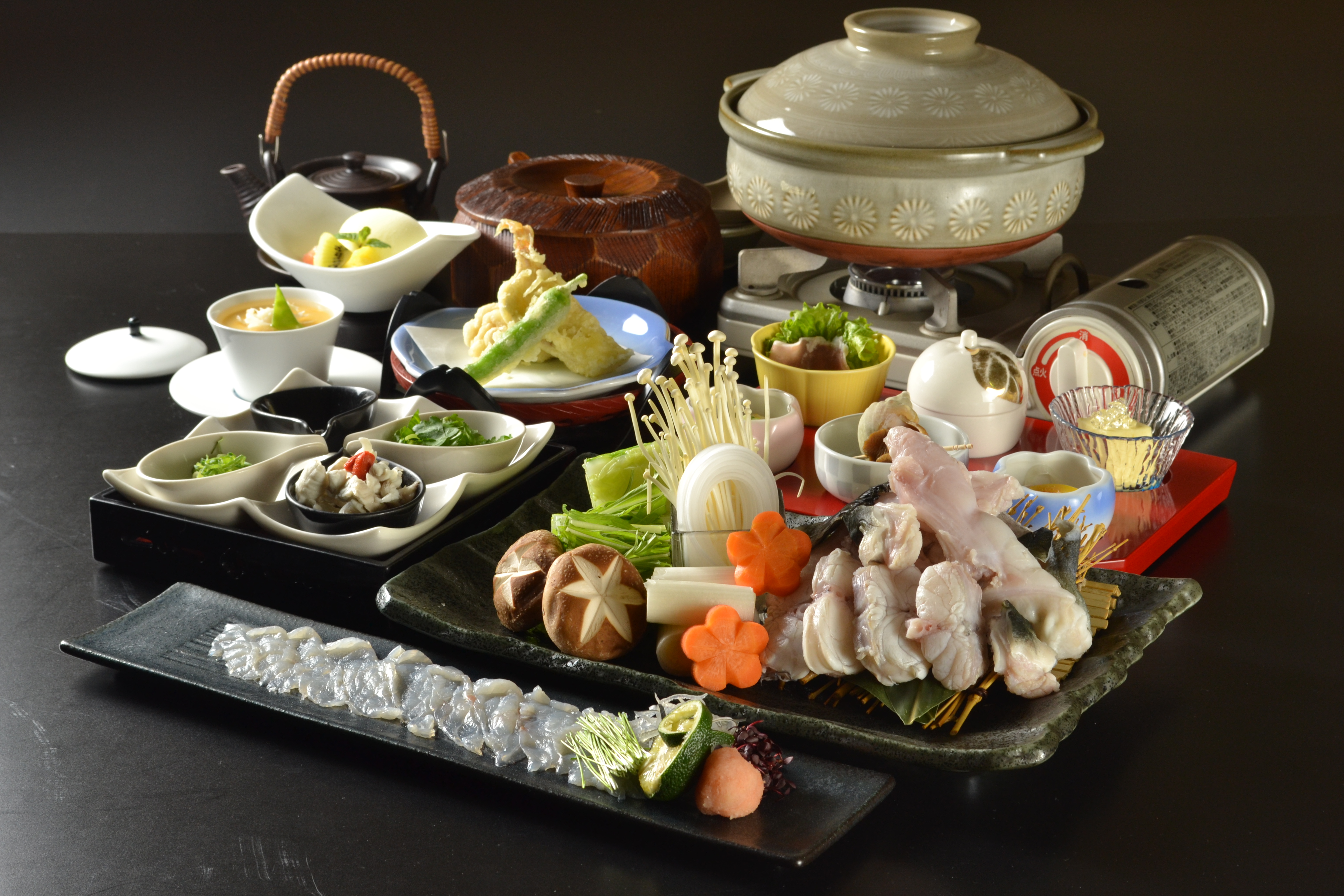 海の幸とふぐ堪能会席膳