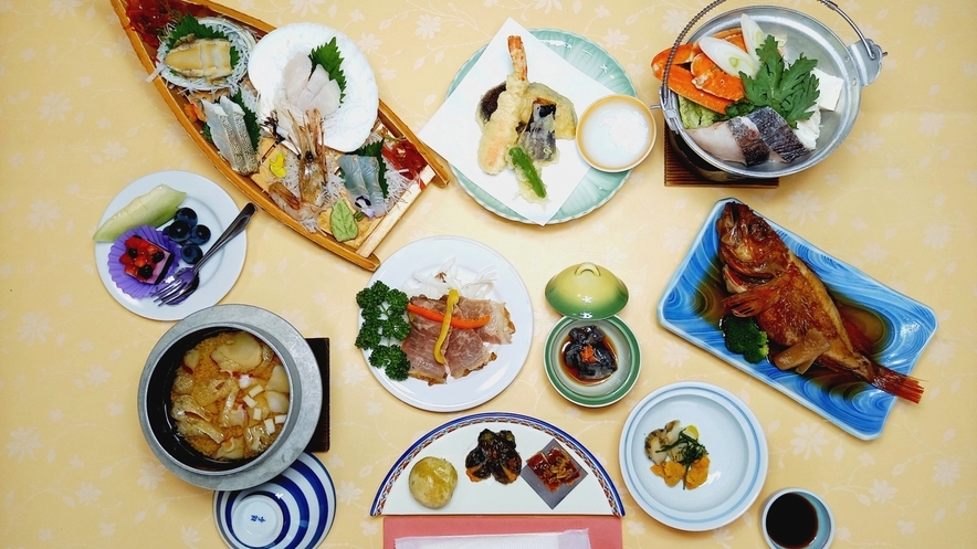 ネット限定：きてきて全員集合！【お得プラン季節限定膳】/ 2食付　