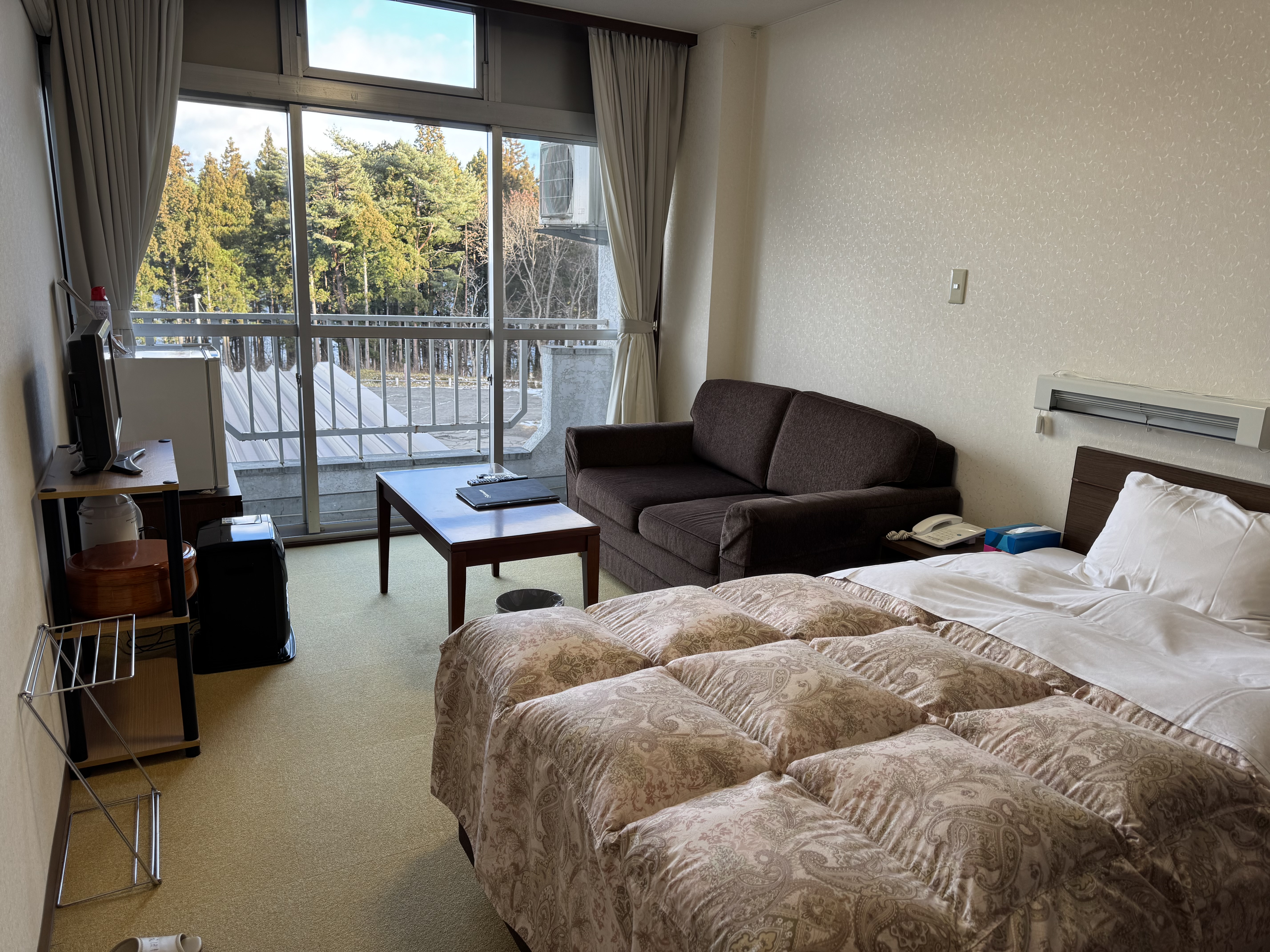 洋室シングルベッド