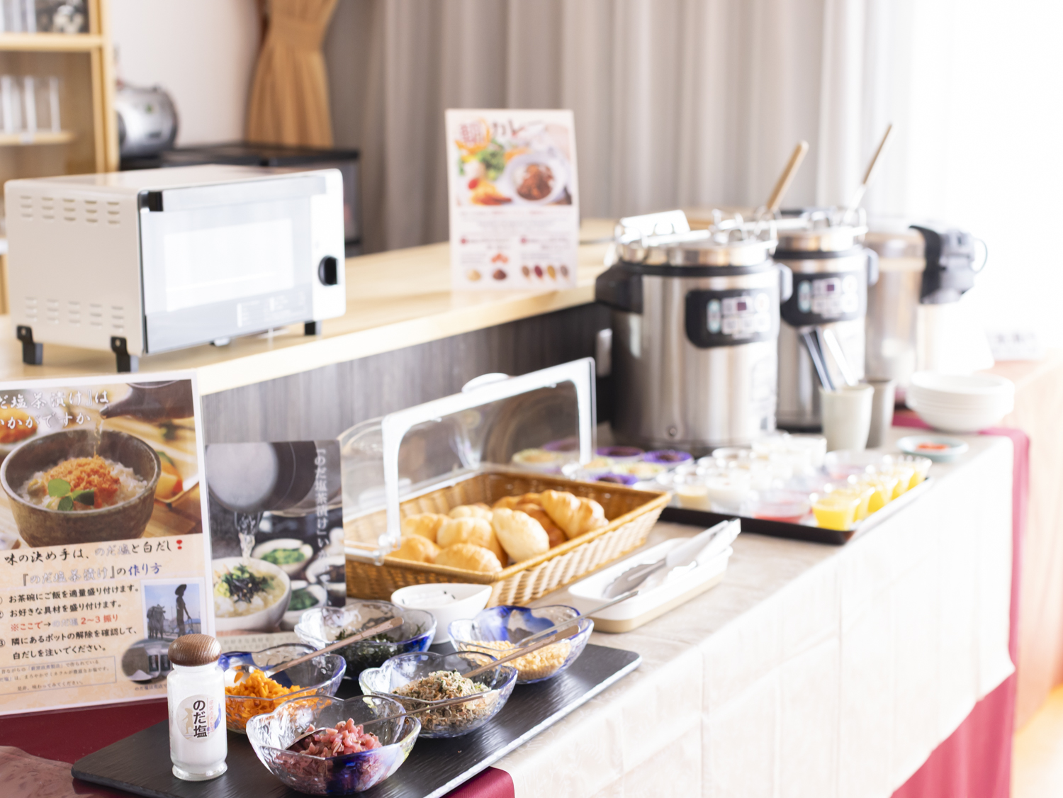 朝食バイキング