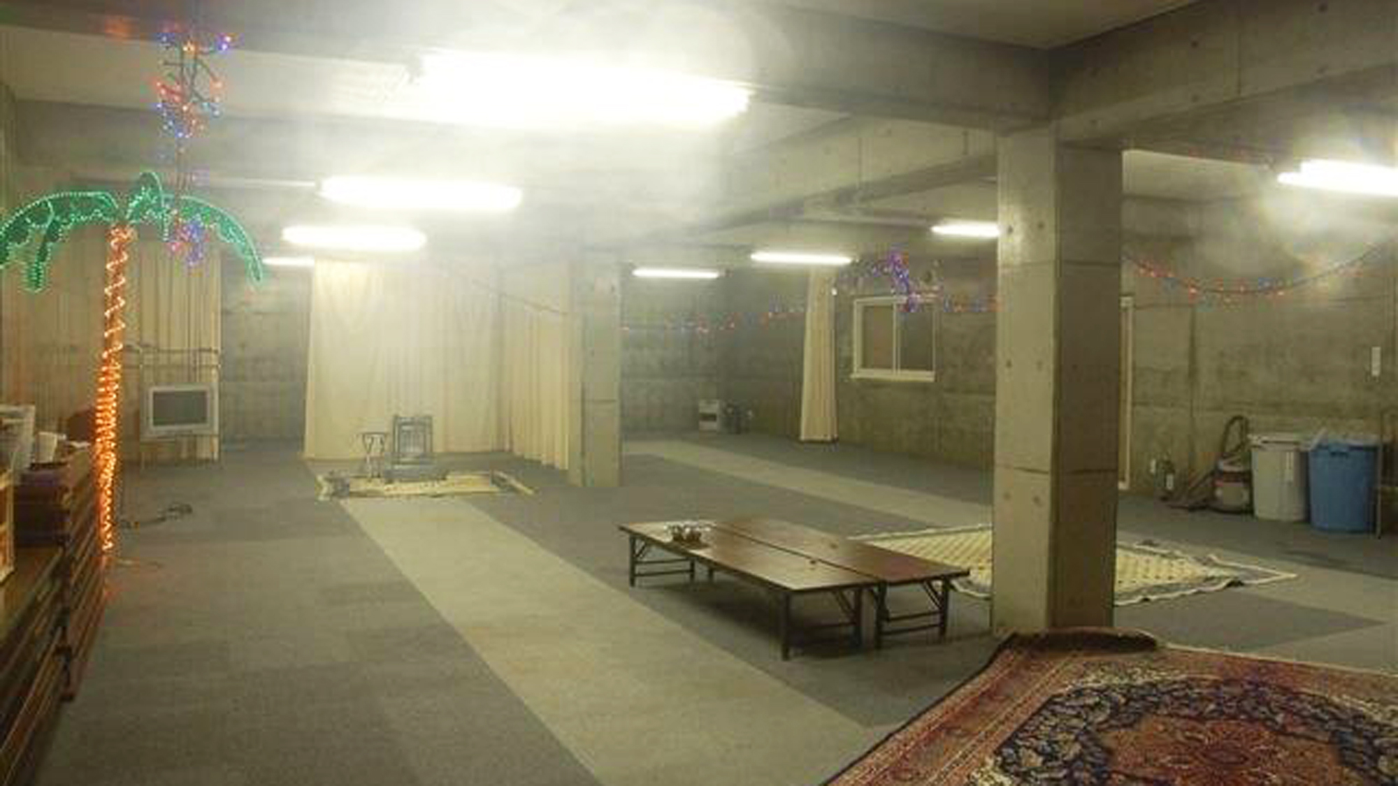 *【館内】100畳の広さがあるパーティースペースは予約制です。