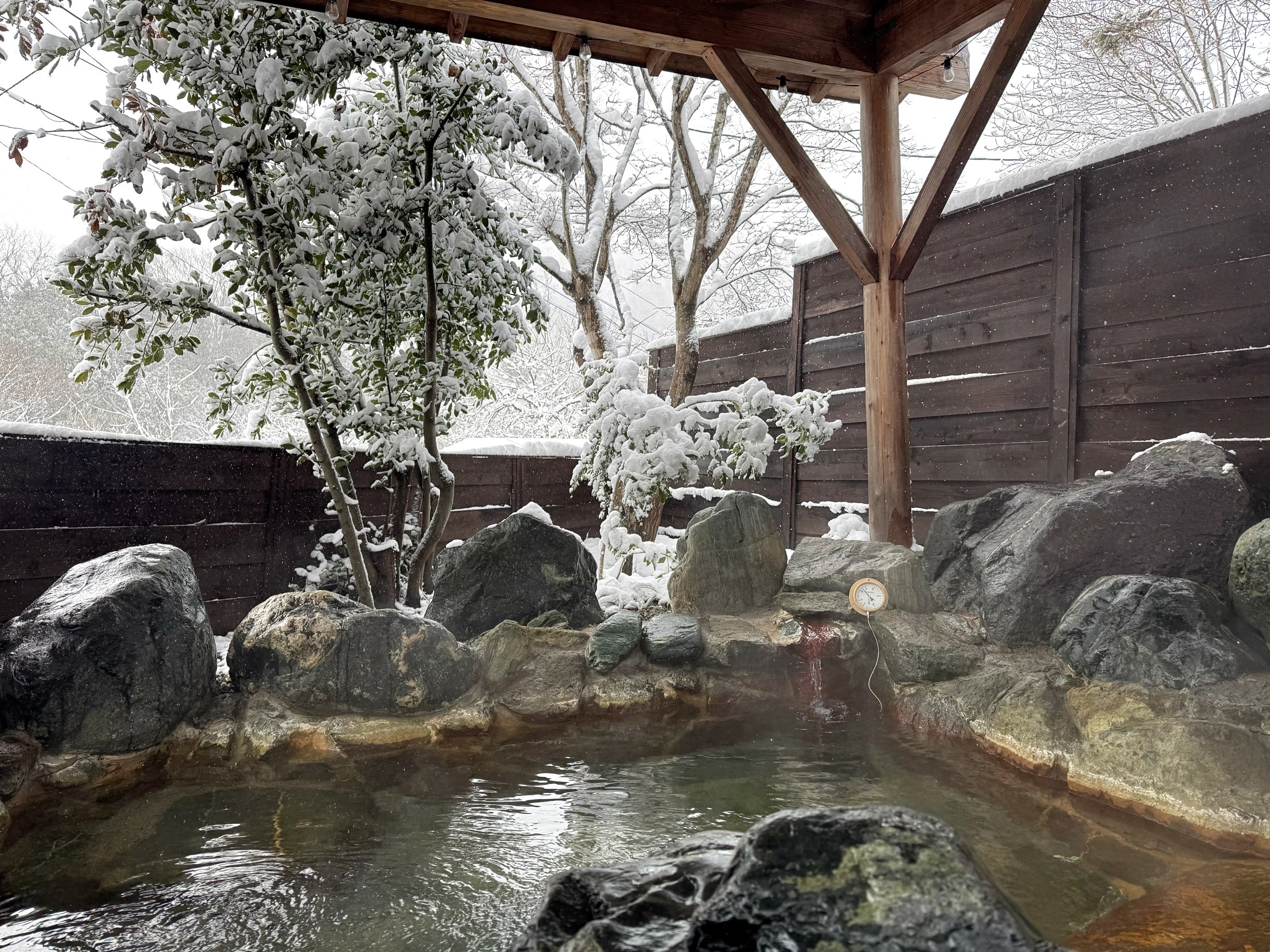 露天風呂_雪