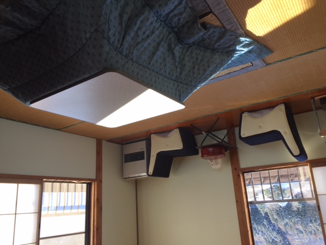 和室8畳のお部屋です。自然の光が入ります。