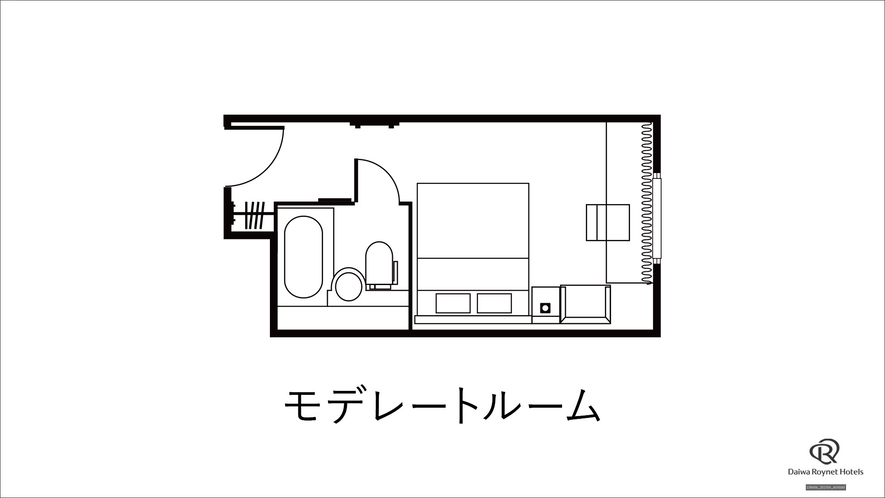 モデレートルーム　間取り