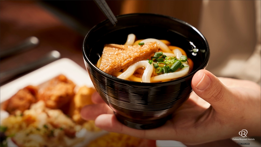 【朝食】うどん③