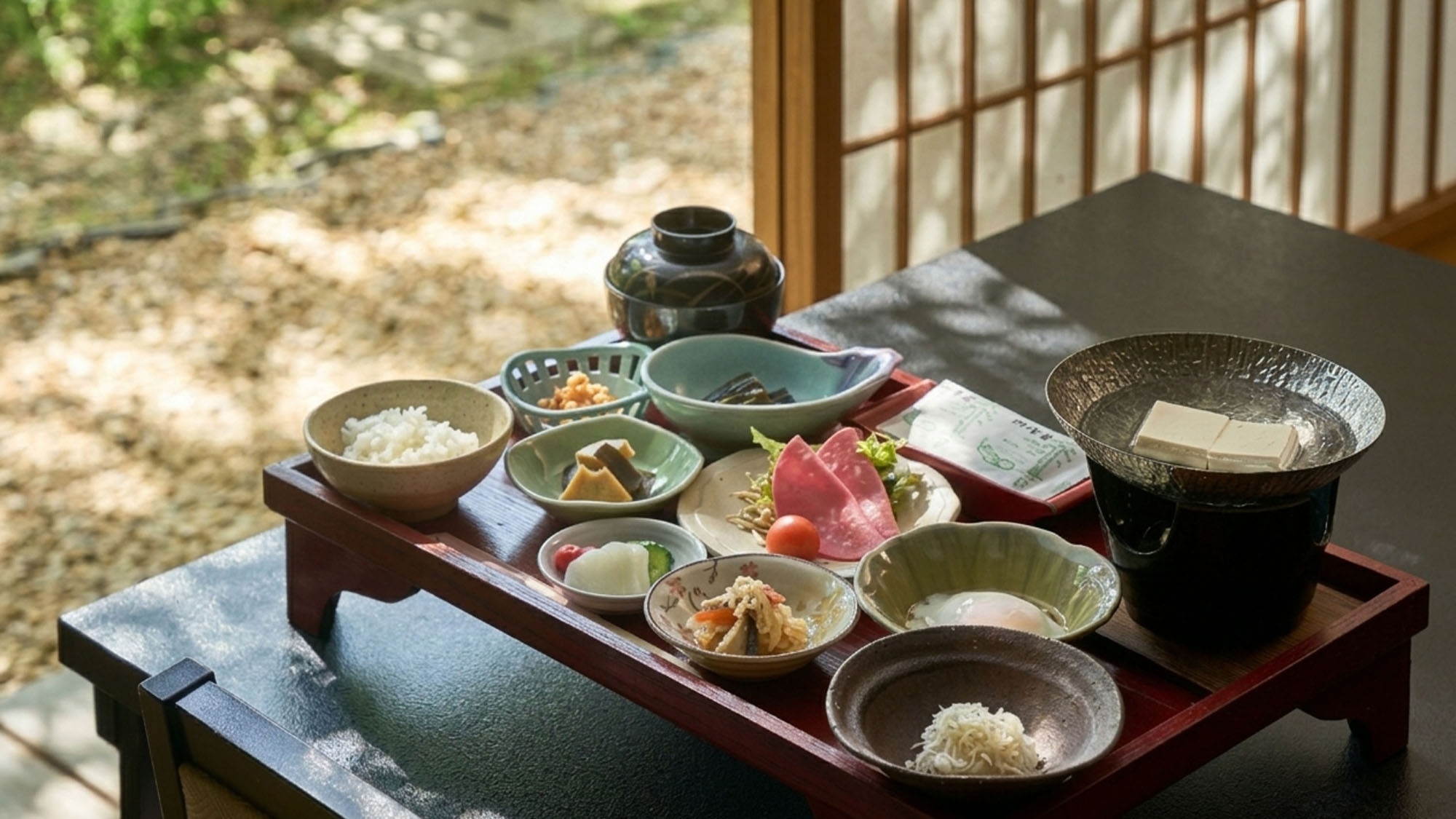 【タイムセール/おてがる会席】＜10％OFF＞甲賀の里山でのんびり、自家源泉「美肌の湯」を楽しむ旅。