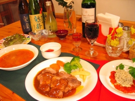 (２食付)★ゲレンデ中に建つ最高のポジション。ボリューム満点ディナー♪家族・カップルに最適♪