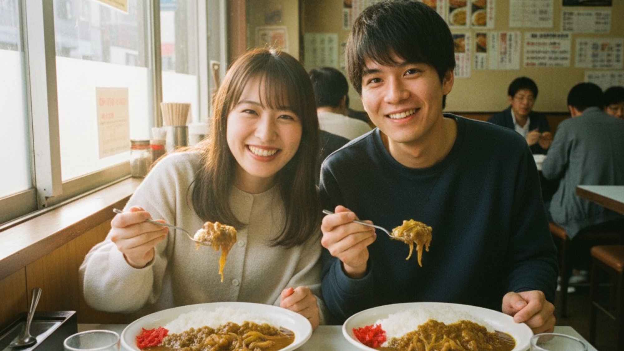 地元名物の「カレーライス」をホテル近くでぜひ！