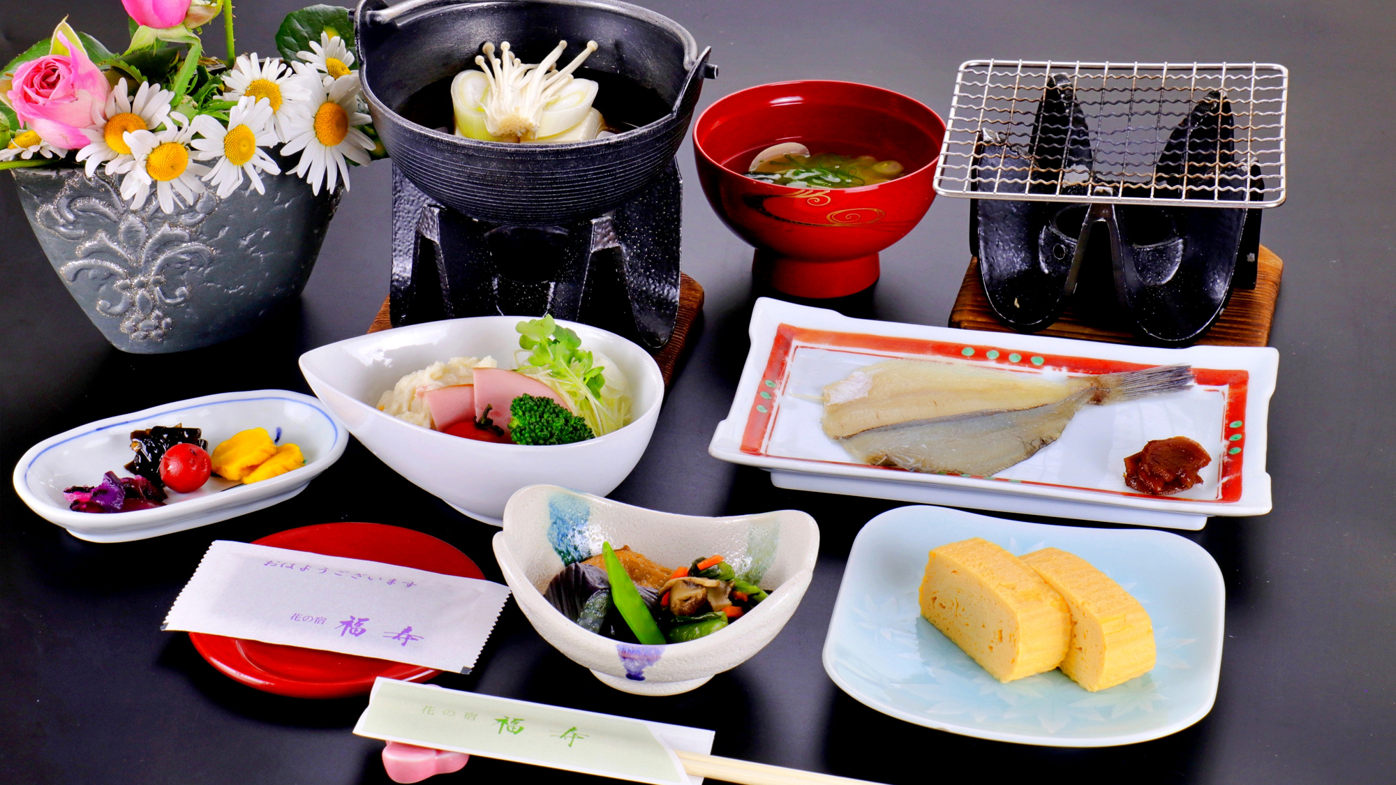 【朝食】温かい和朝食をご用意いたします