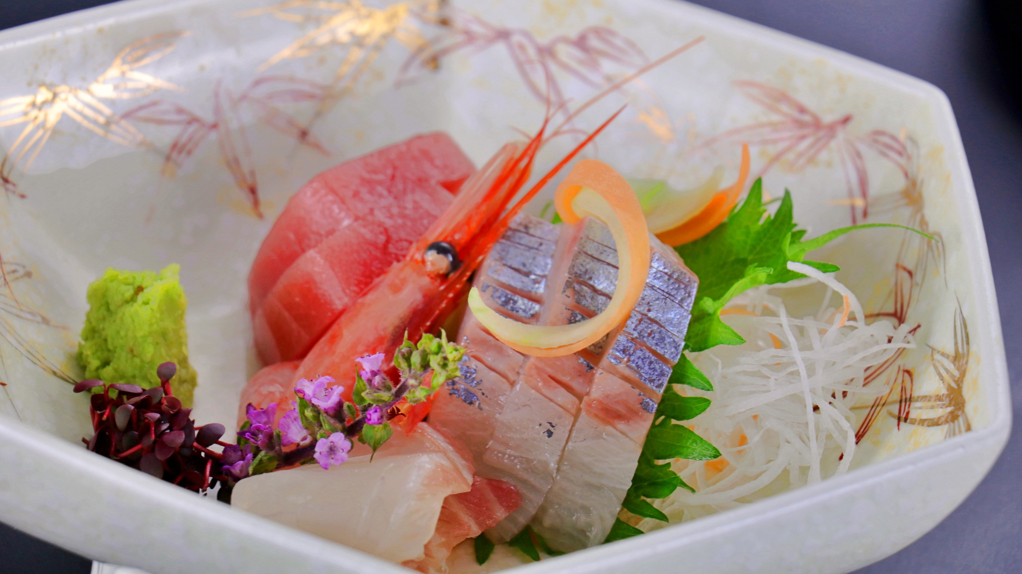 【スタンダード会席】単品_4種盛りお造り