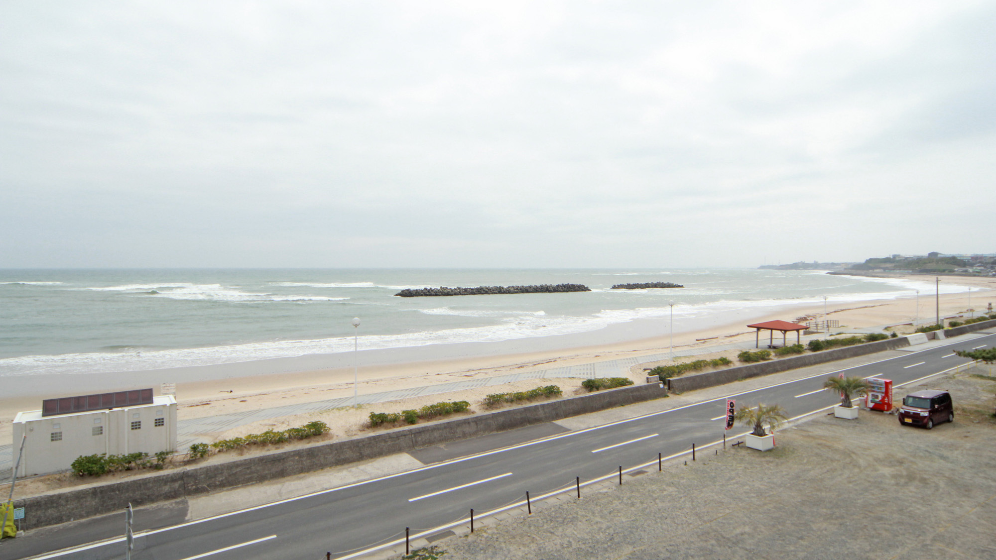 【素泊り】河原子海水浴場まで歩いて０分♪最終チェックイン22時の気軽なステイ！