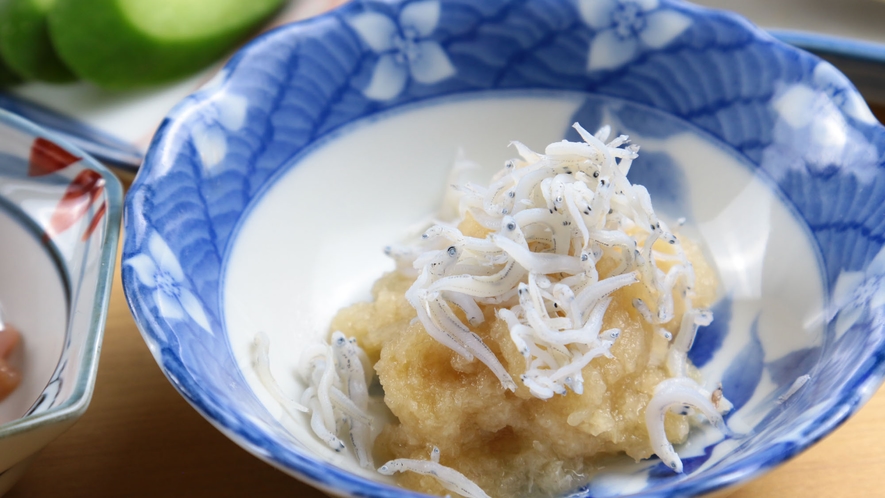 朝食◆しらすの大根おろし和え*