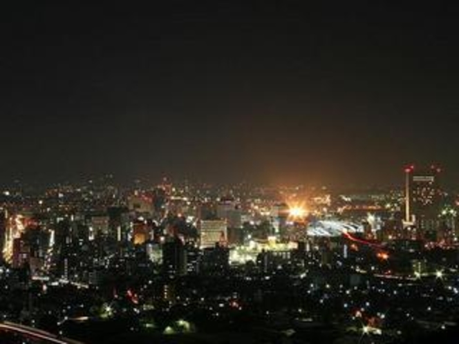 足立山　夜景