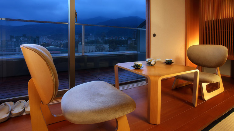 半露天風呂付和洋室パークビュースイート