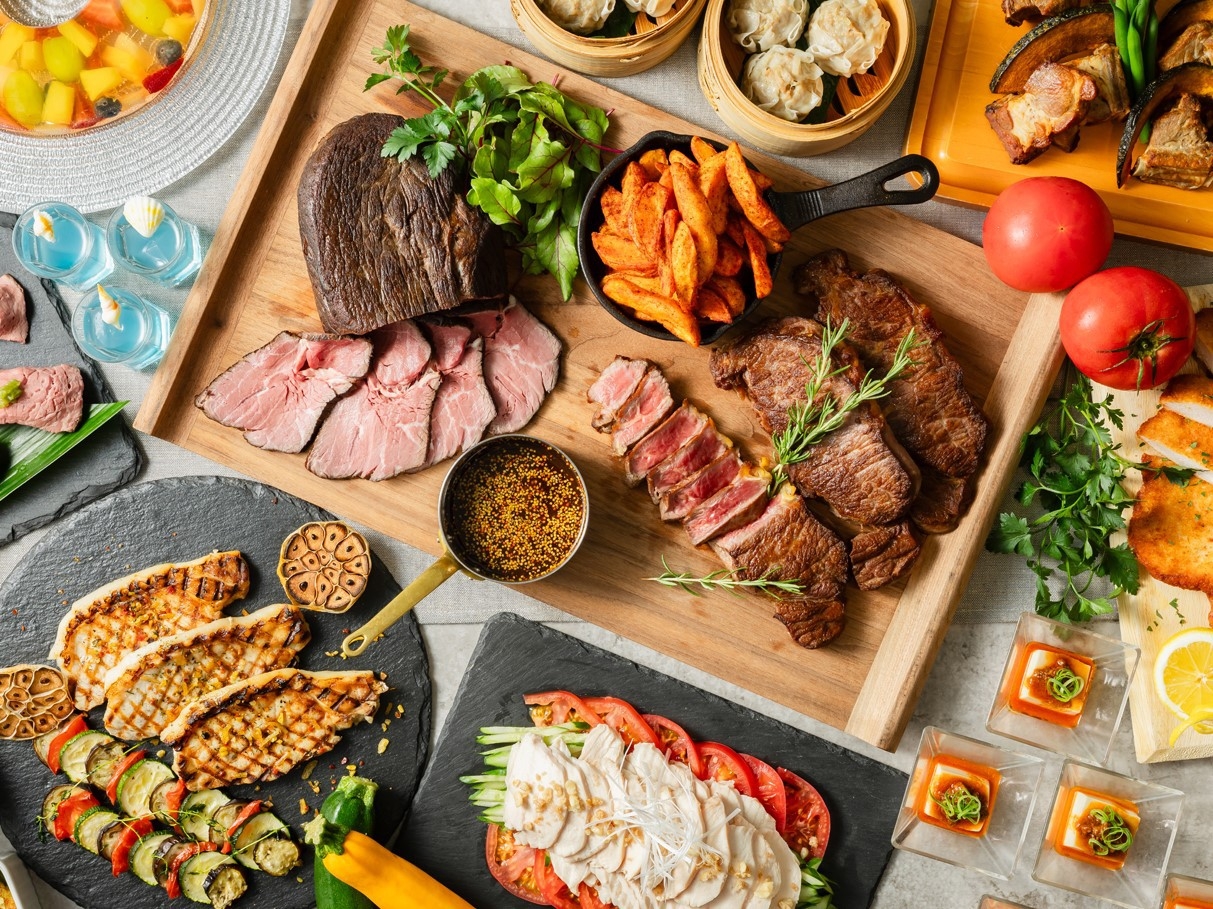■平日■【旅するブッフェ　世界の肉フェア ディナーブッフェ付】ホテルブッフェ満喫プラン＜2食付＞