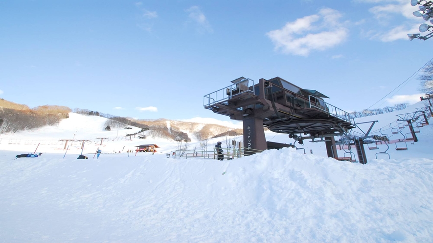 *スノーパーク尾瀬戸倉スキー場/良質な雪で有名な利根にあります。