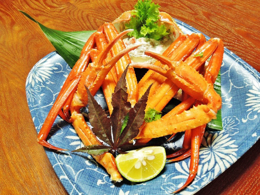 ≪冬限定☆カニ超好き！≫カニ鍋＆ほくほく陶板焼きカニを堪能♪全７品の満足コース♪＜現金特価＞