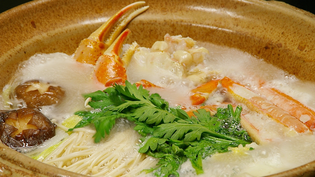 【カニ料理4品×国産和牛ステーキ】蟹もお肉も両方楽しめる欲張りコース♪