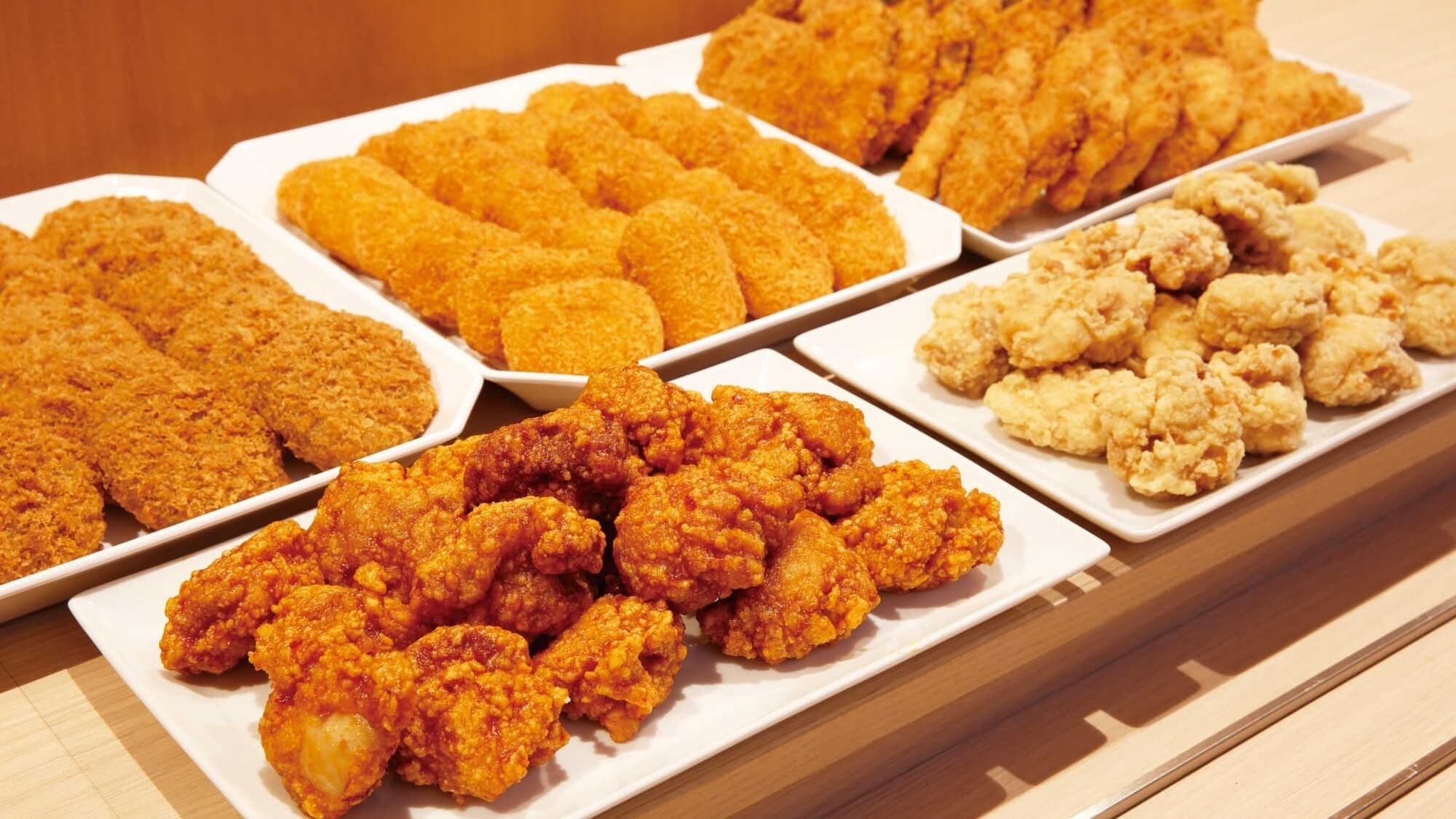 夕食バイキング　一例