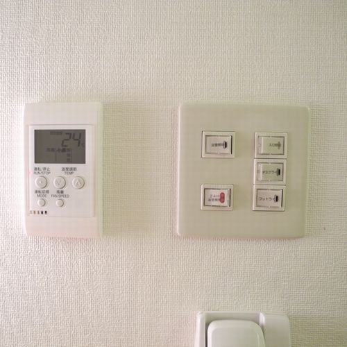 [客房設施] 照明和空調