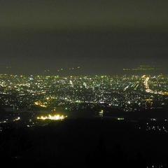 【米の山】展望台より福岡市夜景