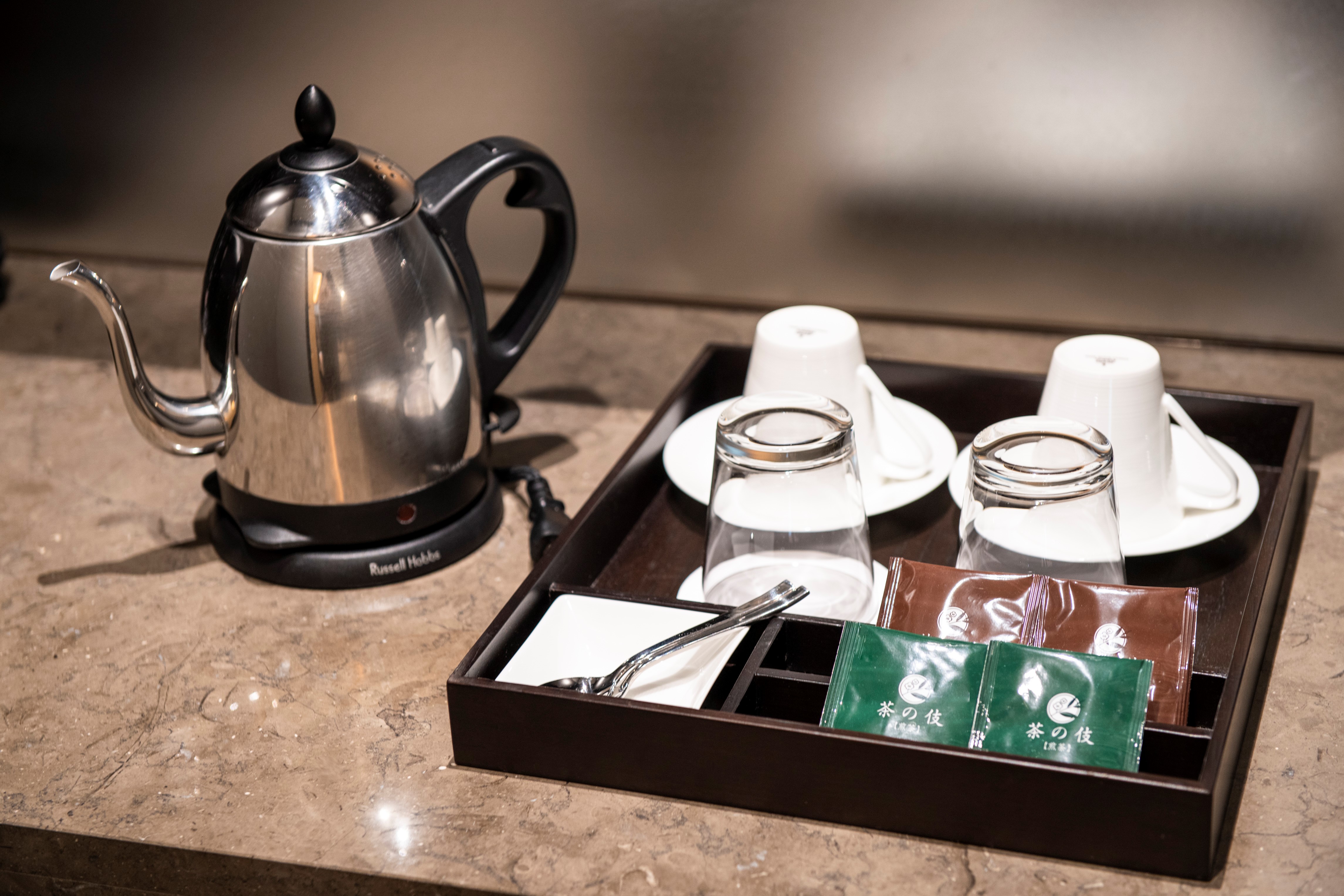 お茶セットを全室にご用意
