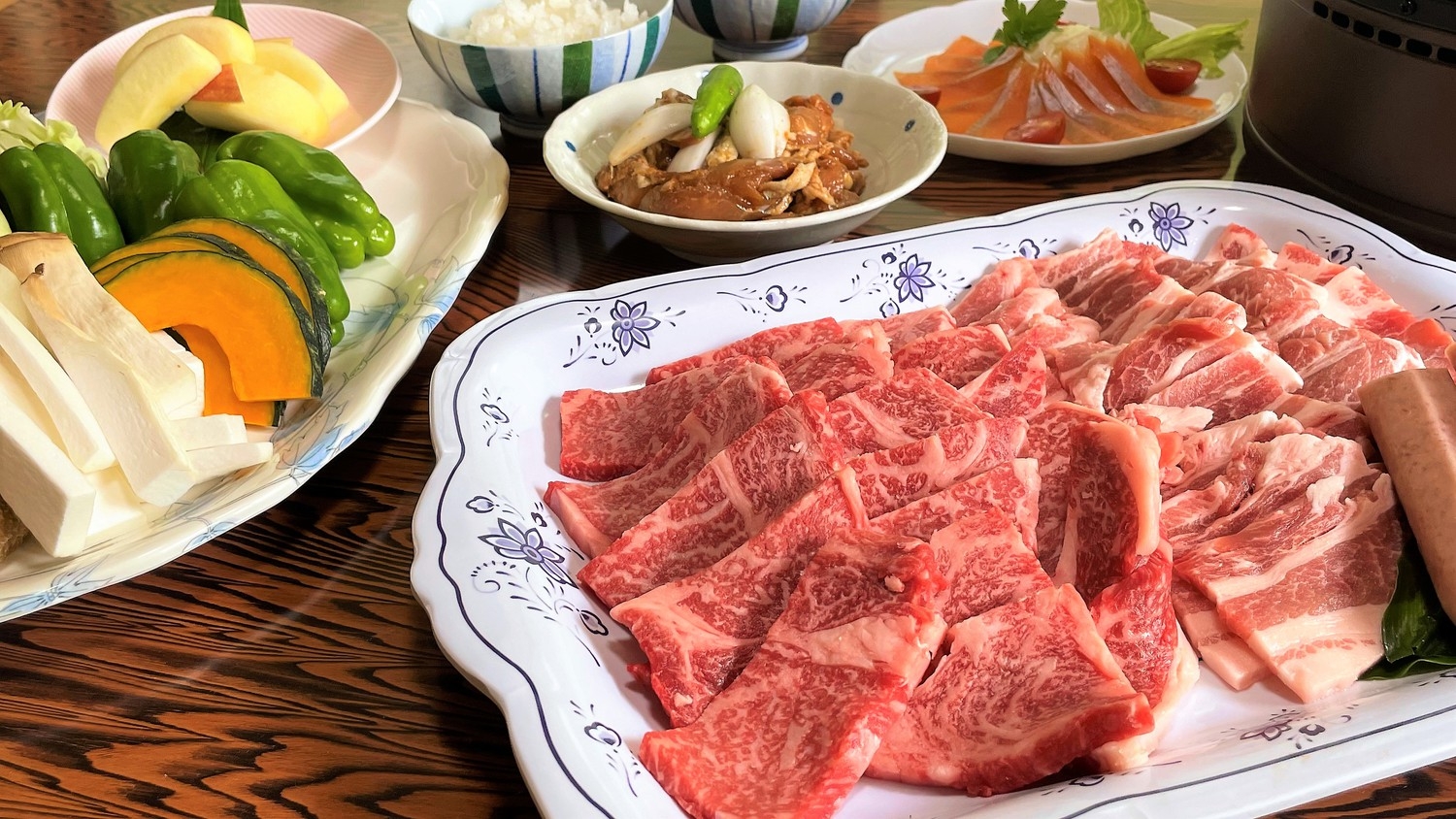 お部屋で美味しい飛騨牛焼肉プラン