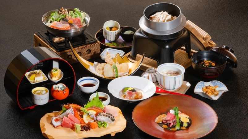 【楽天スーパーSALE】【お部屋食】【またきてな関西旅】旬の味覚を存分に味わう『絆会席』