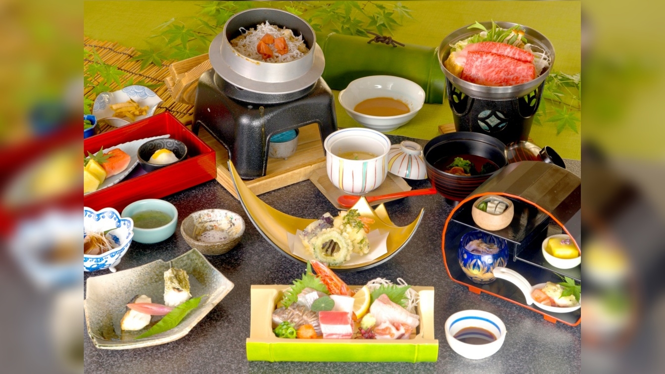 【お部屋食】【またきてな関西旅】旬の味覚を存分に味わう『絆会席』