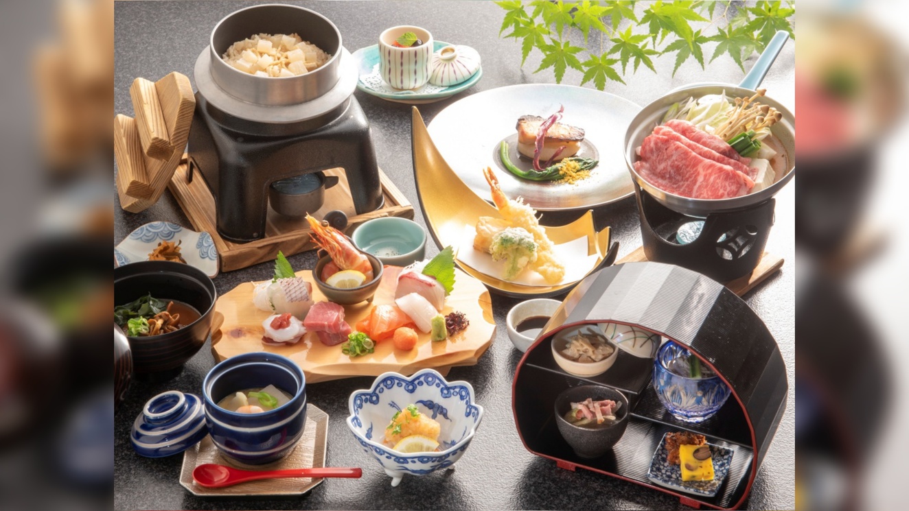 【お部屋食】【また来てな関西旅】旬の味覚を存分に味わう『絆会席』