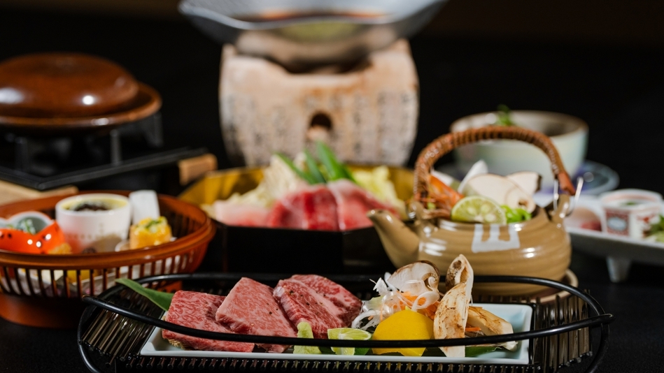 【日帰りお部屋食】松茸と黒毛和牛を愉しむ特選「恵会席」