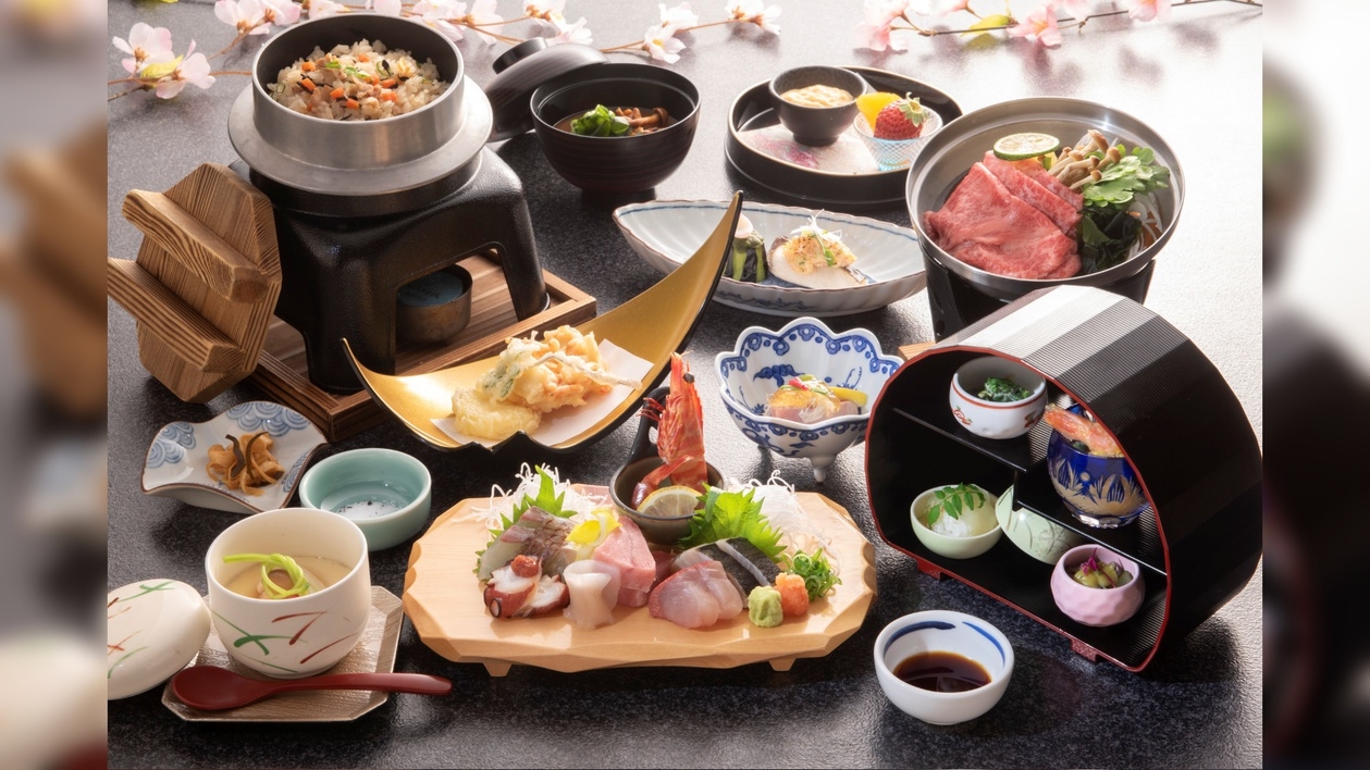 【お部屋食】【またきてな関西旅】旬の味覚を存分に味わう『絆会席』