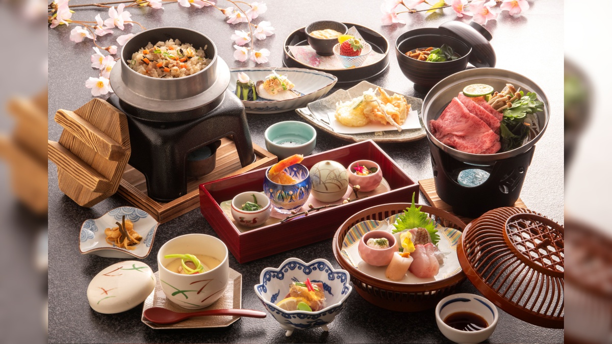 【レストラン食】【スタンダード】当荘１番人気！旬を味わう『ささね会席』プラン