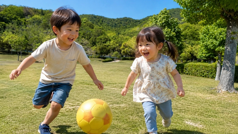 【ボール・バドミントン貸出無料！特典】自然の中で遊び放題＆BBQ付☆トレーラーハウスファミリープラン