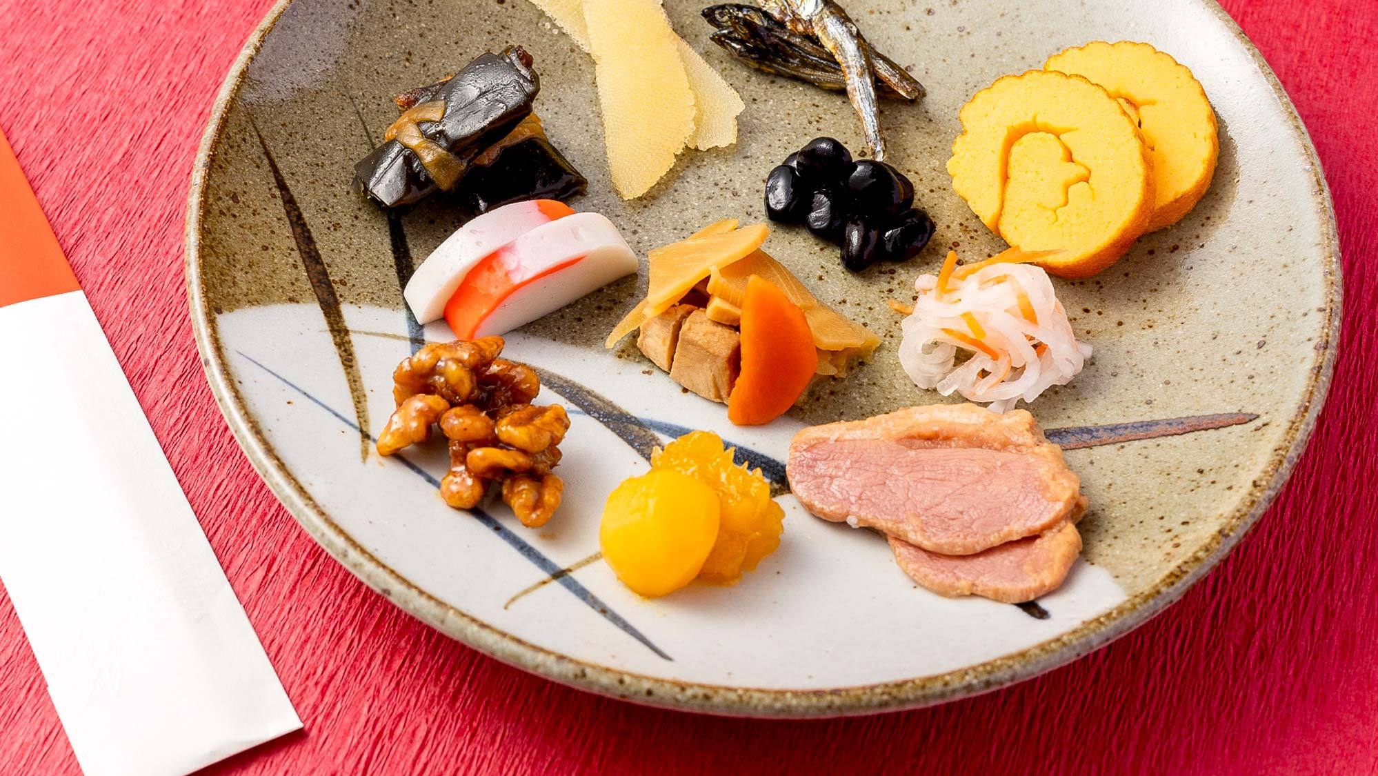 【年末年始を温泉＆海の幸で☆】淡路島の幸を味わう！伊勢海老・鮑・鯛・黒毛和牛☆特別会席プラン