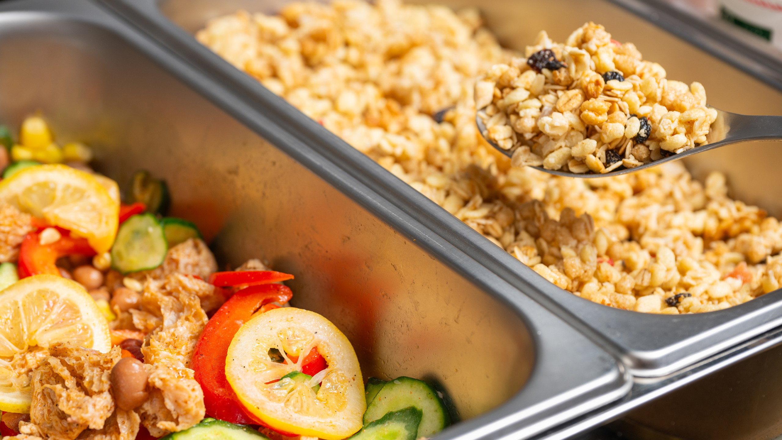 朝食ビュッフェ